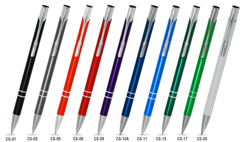 kolory długopisów oznaczenia Milenium